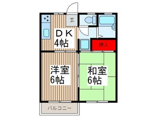 ラフォーレ・Ｌの物件間取画像